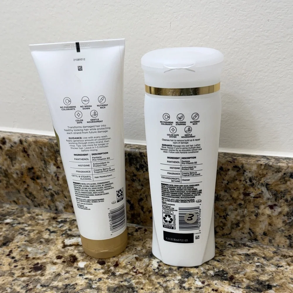 NWT Pantene Pro-V Repair & Protect Shampoo and Conditioner